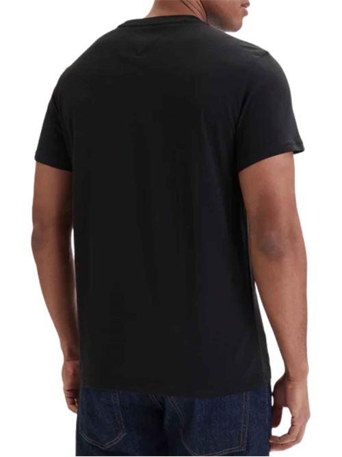 T-shirt slim fit con logo Tommy Jeans | DM0DM22538BDS